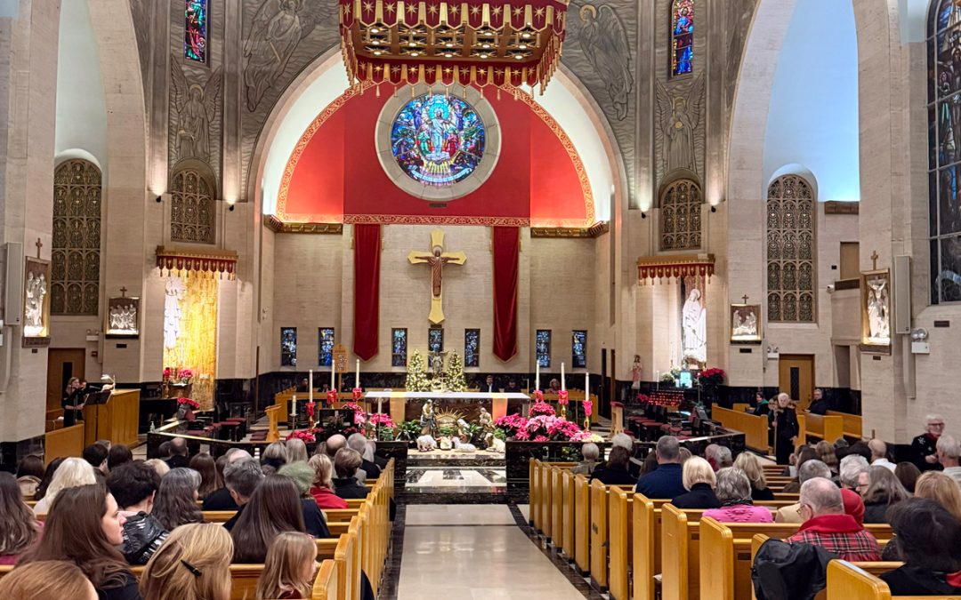 11/26/25 – Thanksgiving Vigil Mass with Blessing of Food and Wine